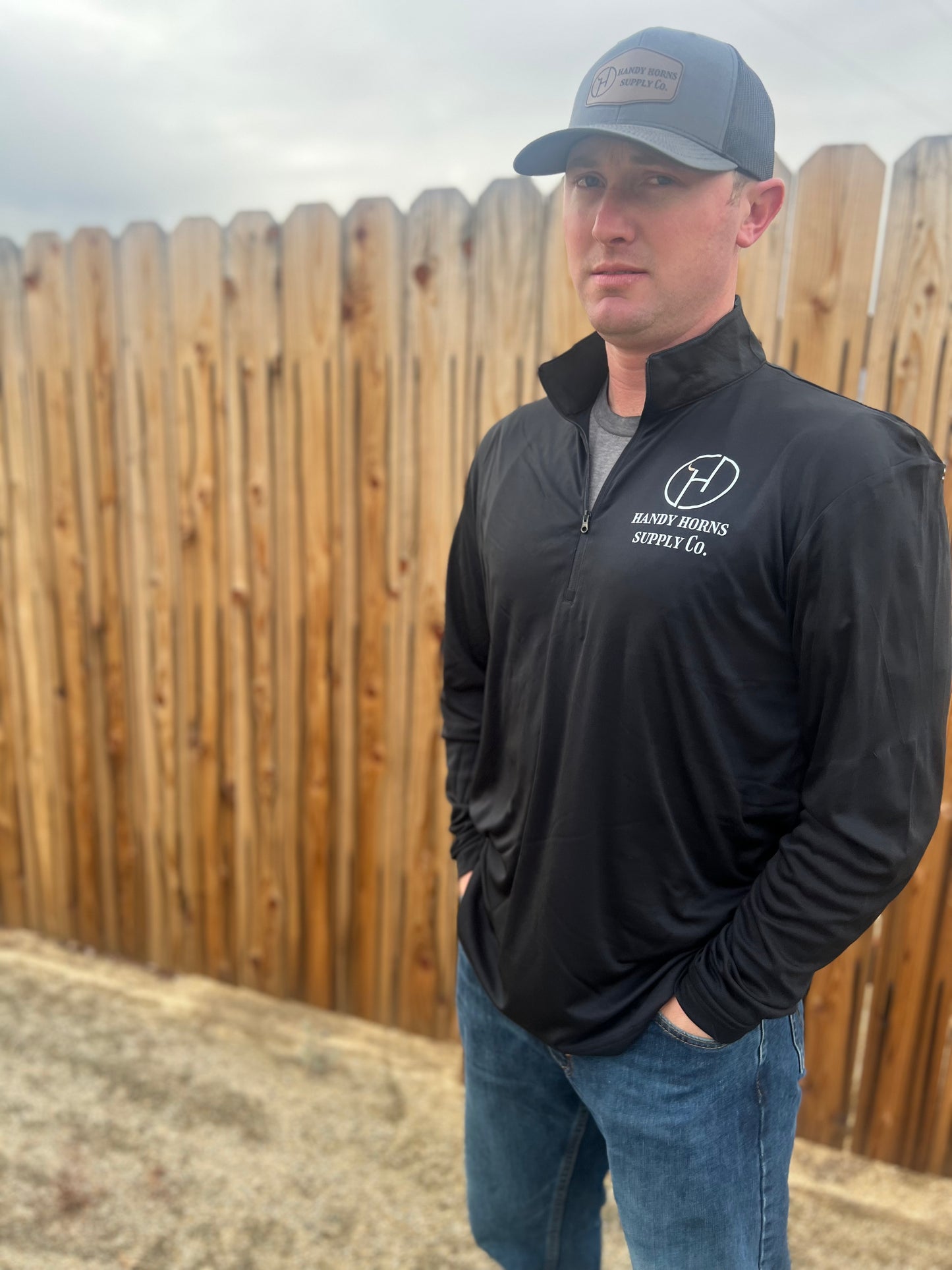 Handy Horns Supply Co Hat - Charcoal